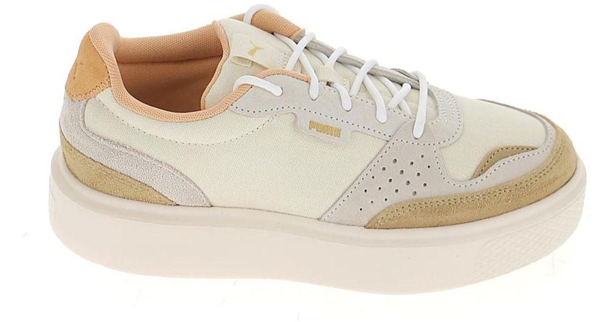 PUMA Rubber X Oslo Femme Logo Patch Low-top Sneakers in Beige (Natural) -  Lyst