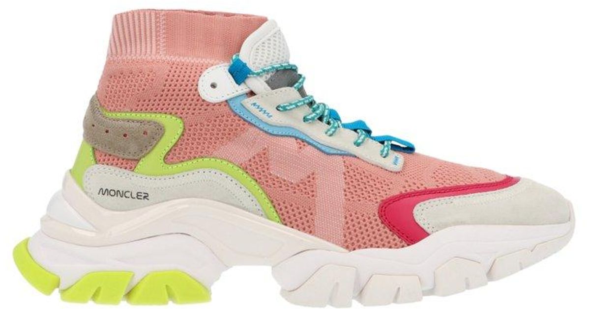 Moncler Hightop Sock Sneakers Lyst