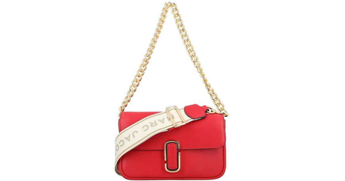 Marc jacobs red crossbody bag outlet