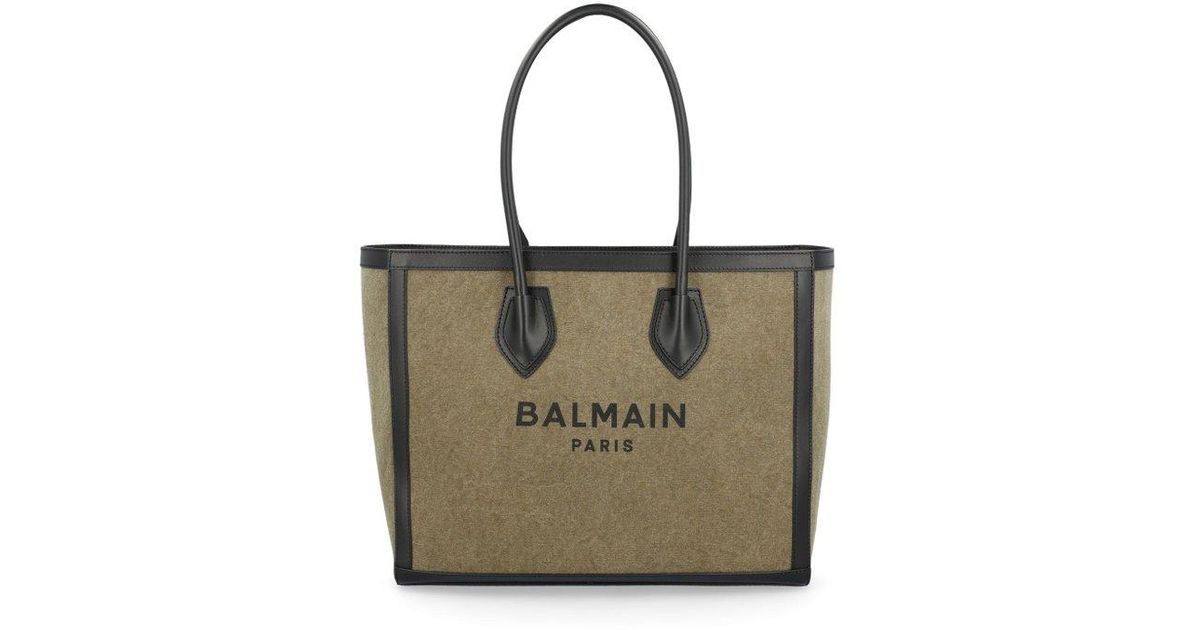 Balmain Cotton Barmy 42 Tote Bag Lyst UK