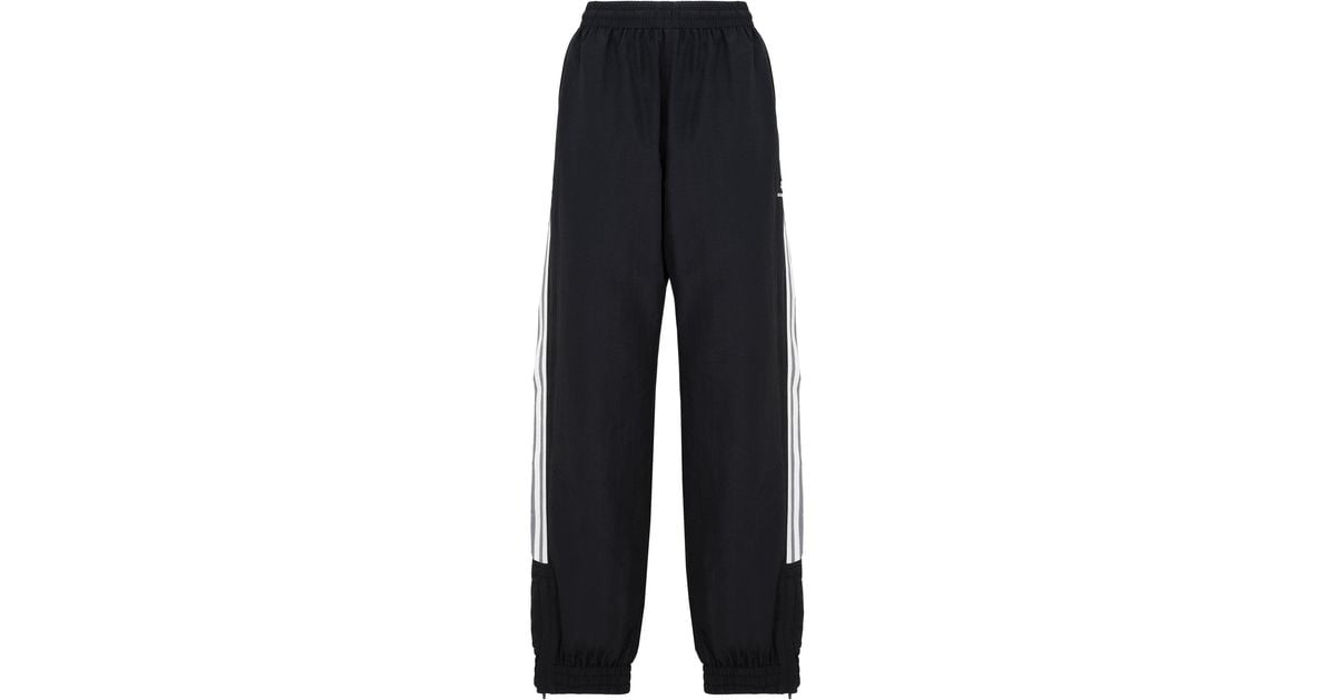 Balenciaga Synthetic Sporty B Track Pants In Black For Men - Lyst