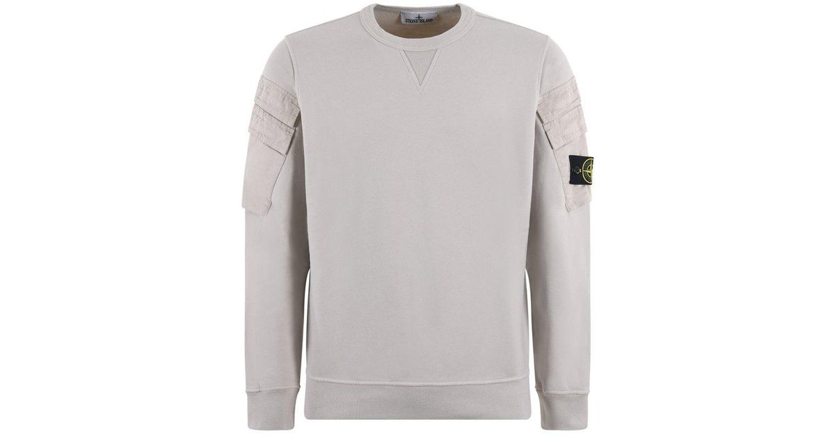 Stone island jumper outlet grey