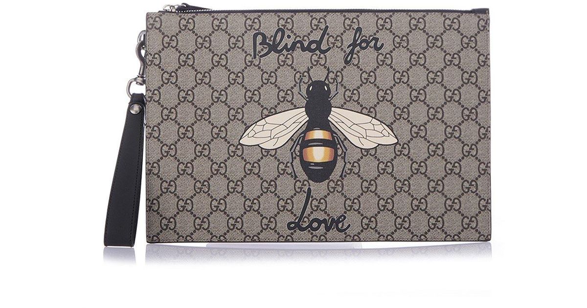 gucci bee clutch