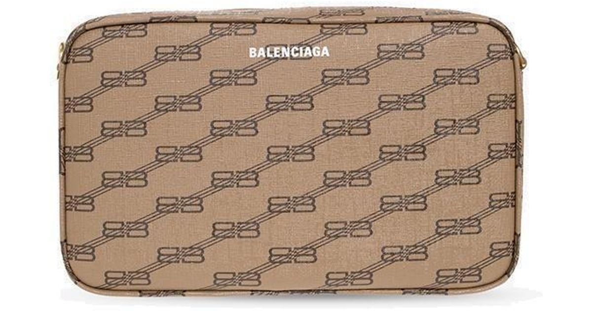 Balenciaga 'signature' Shoulder Bag in Brown Lyst