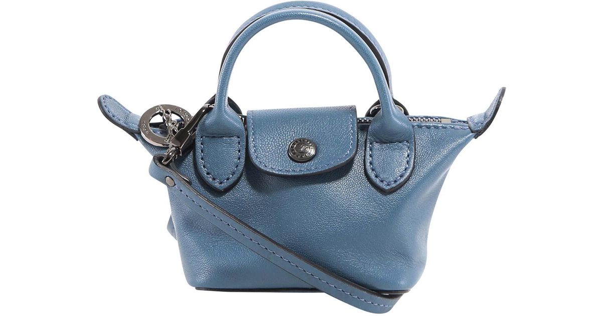 le pliage cuir crossbody bag xs