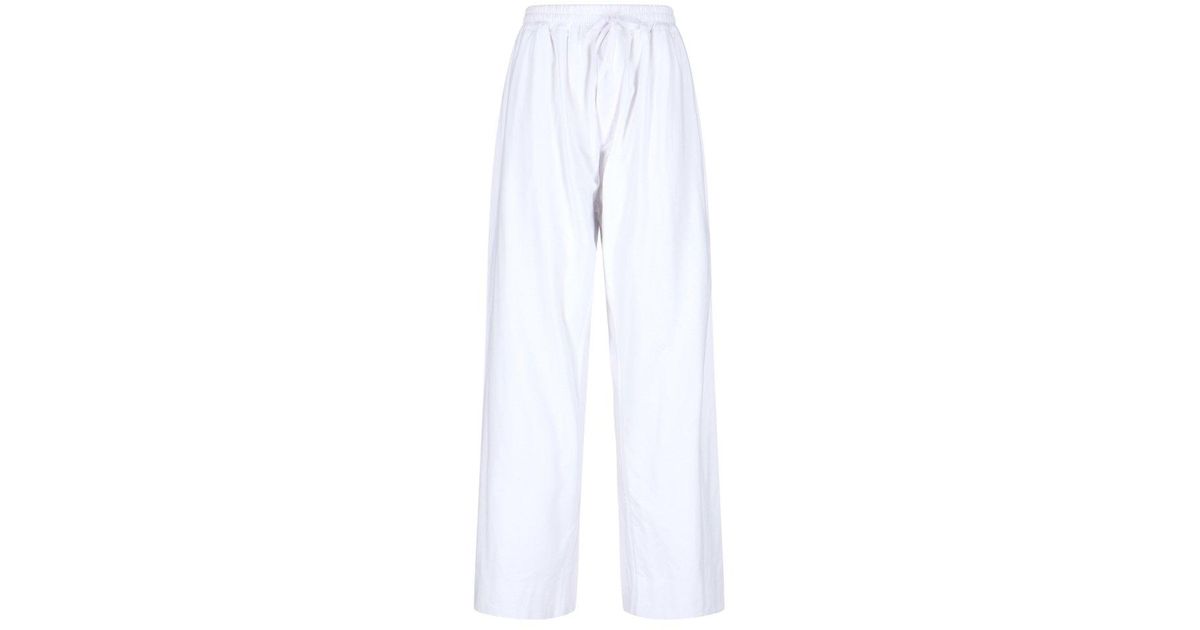 Duran Lantink Relaxed Fit Pants in White | Lyst