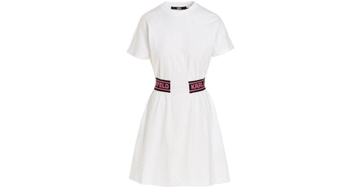 Karl lagerfeld sale white dress