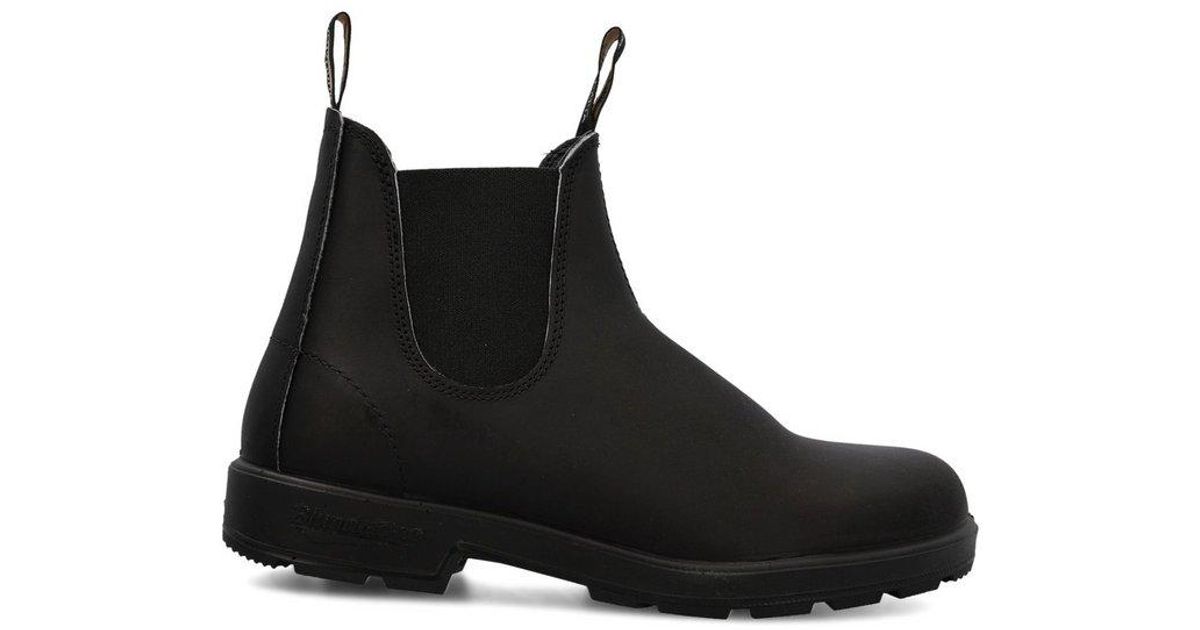 Blundstone Round toe Ankle Boots in Black Lyst