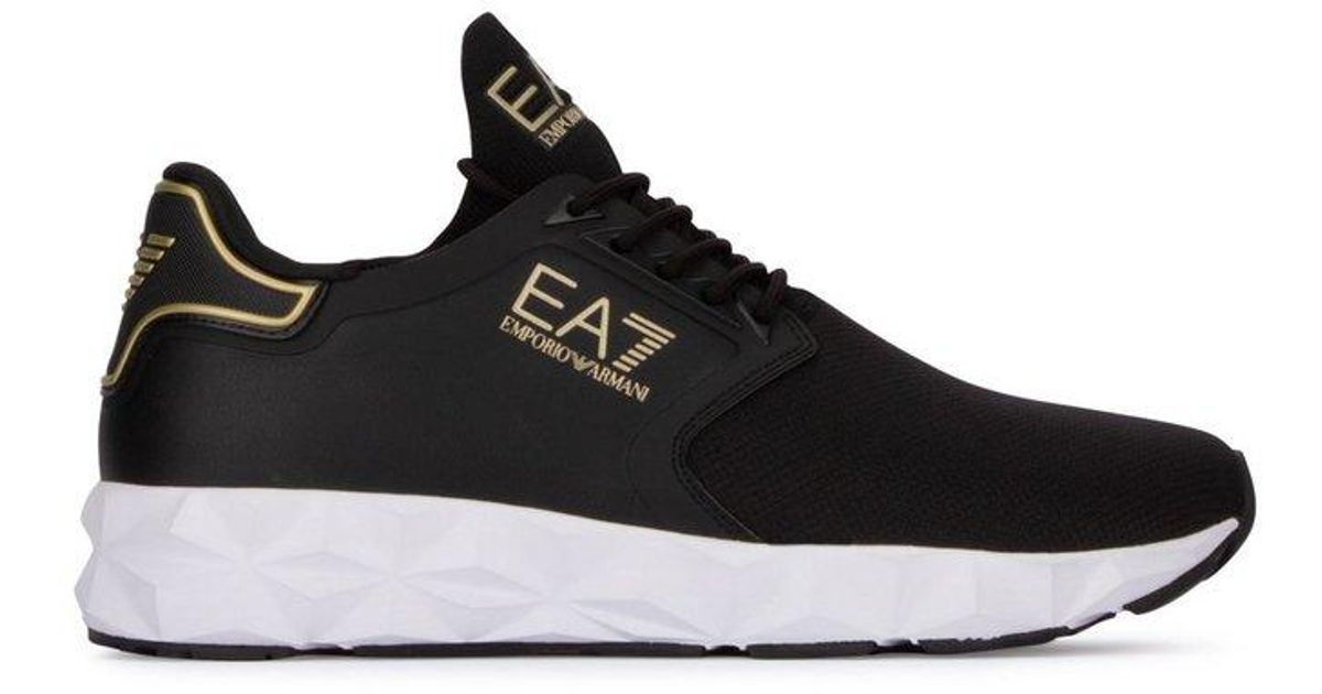 EA7 Ultimate C2 Kombat Sneakers in Black for Men | Lyst