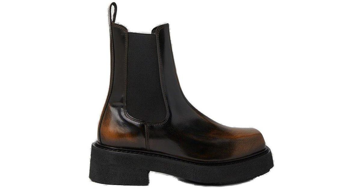 eytys black ortega chelsea boots