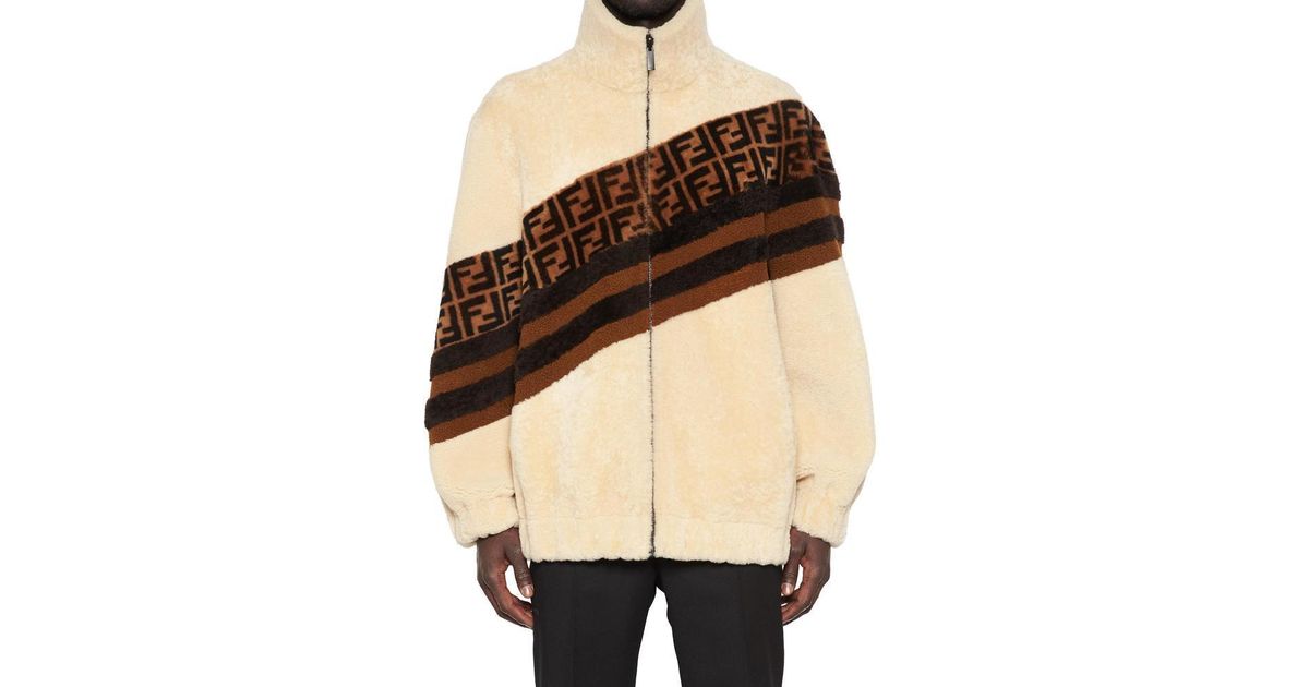 fendi sherpa jacket