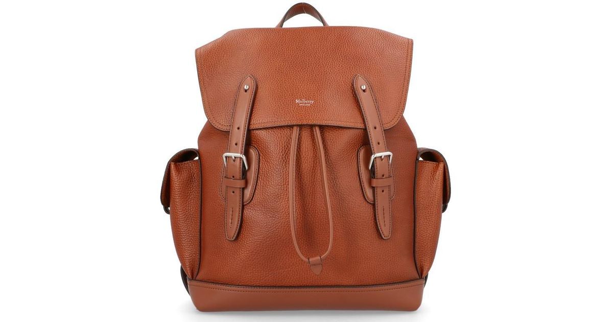 Mulberry Heritage Backpack in Brown Lyst Australia