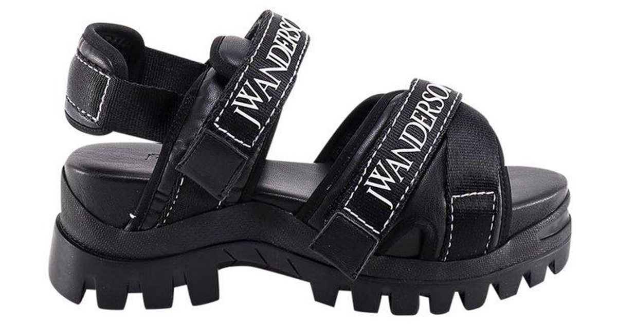 jw anderson flatform sandals