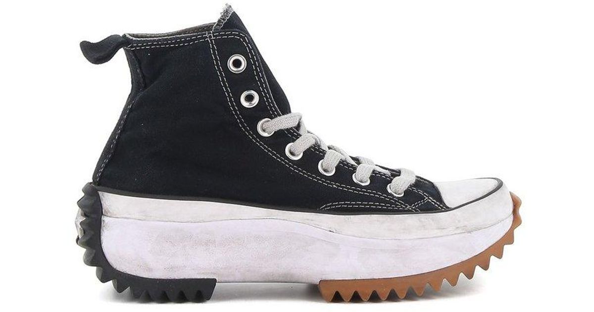 Converse Run Star Hike Platform Sneakers in White Lyst