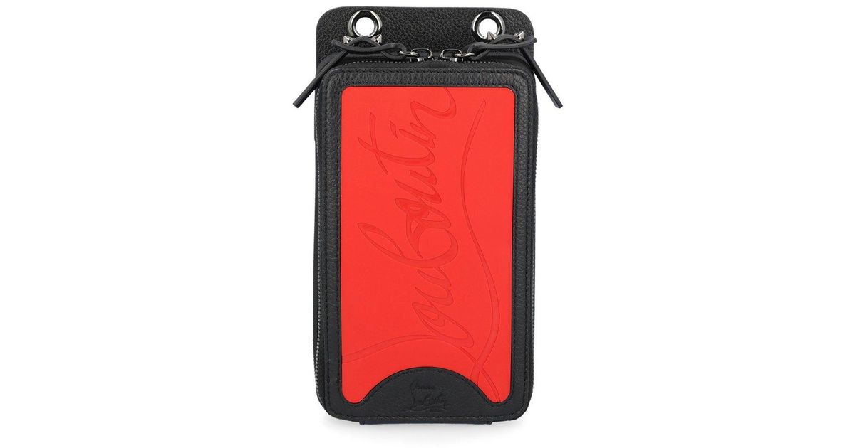 Christian Louboutin Loubi Phone Box Iphone Case for Men | Lyst