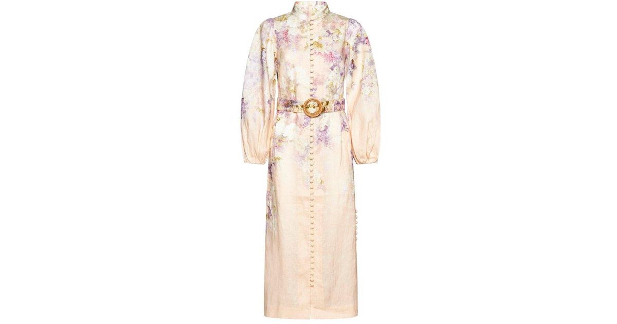 【Zimmermann】LYRICAL BUTTONED MIDI DRESS リネン ミディ Zimmermann | Dresses | Nwot Zimmermann Lyrical Buttoned Midi