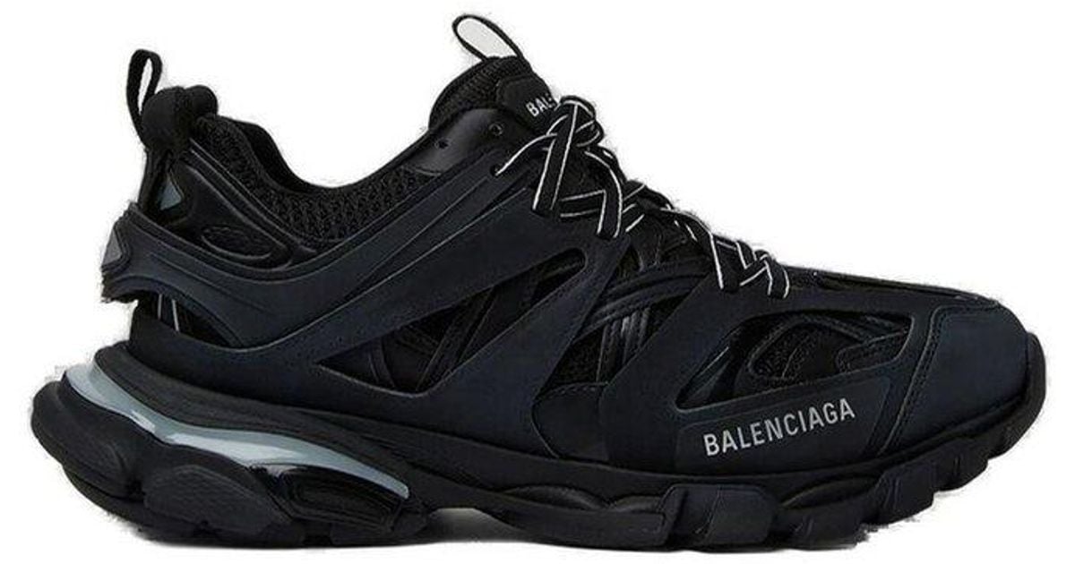 Balenciaga Synthetic Track Led Sneakers in Black for Men | Lyst