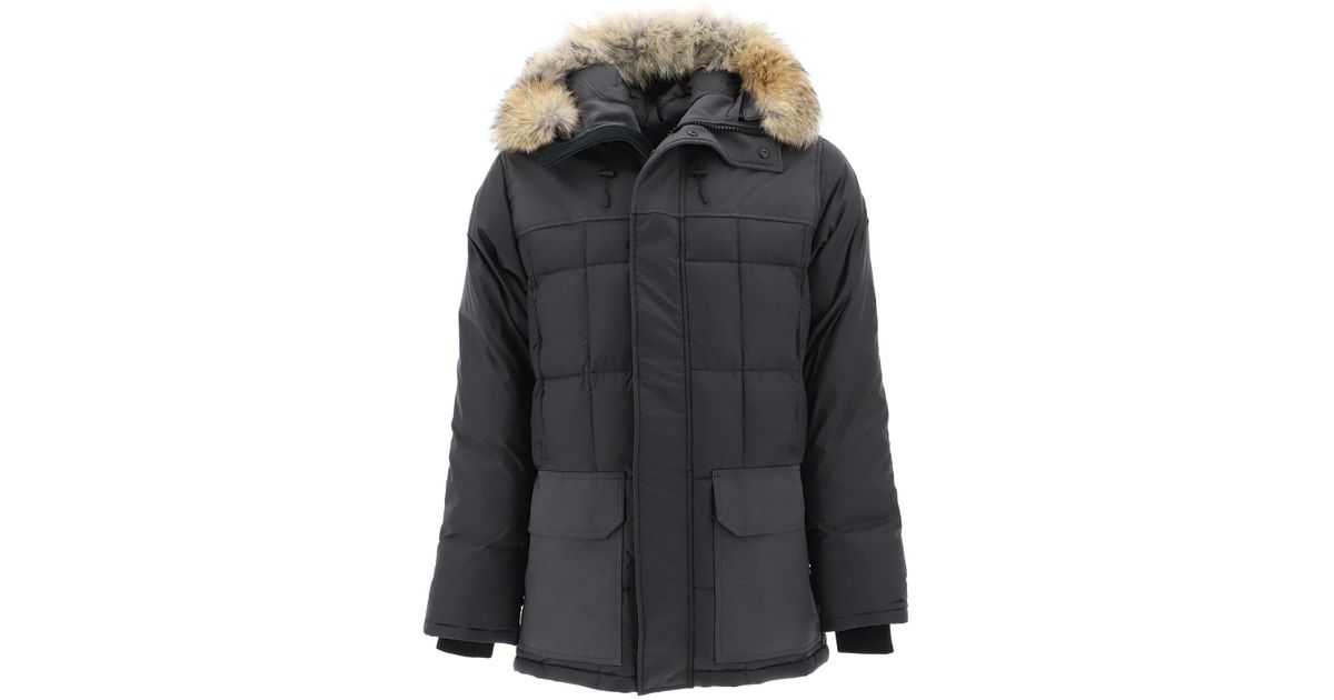canada goose callaghan parka black label