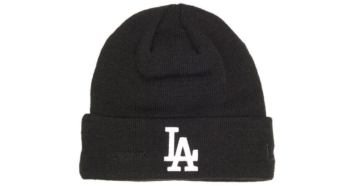 la dodgers beanie black