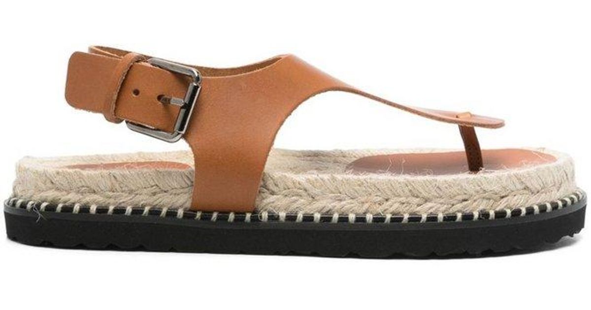 Castañer Tokio Thong Sandals in Brown | Lyst