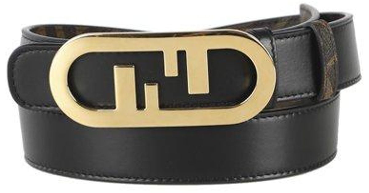 fendi reversible belt