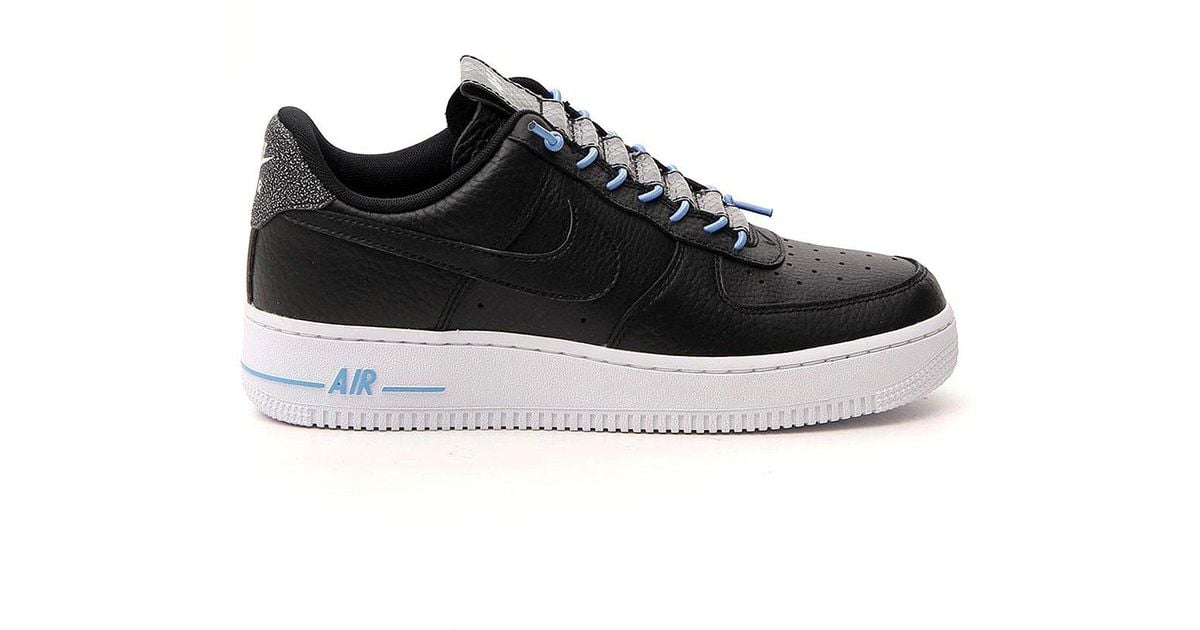 Nike Leather Air Force 1 07 Lux Sneakers in Black for Men - Lyst