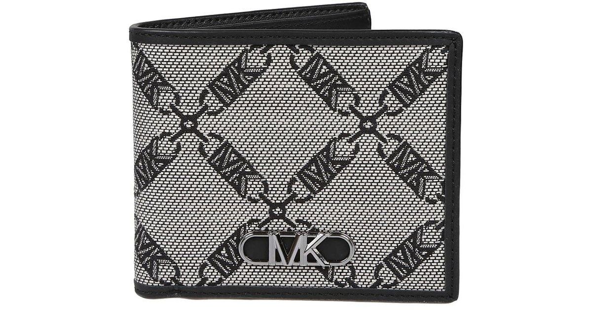Logo Jacquard Bi-Fold Wallet