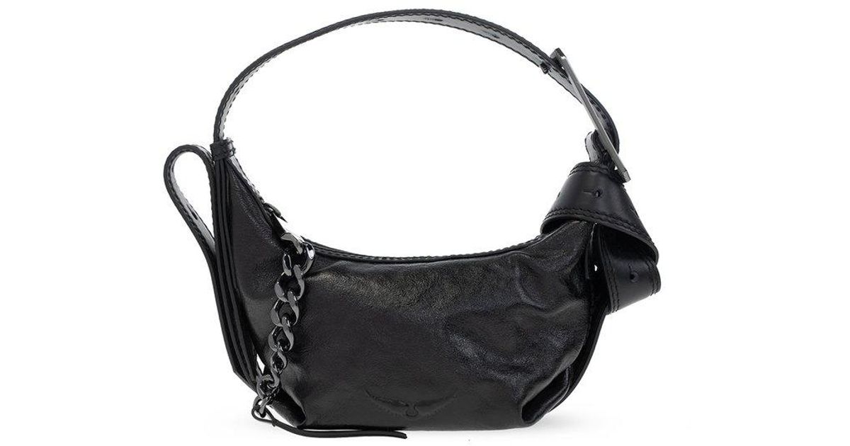 Zadig & Voltaire 'le Cecilia Xs' Shoulder Bag in Black Lyst