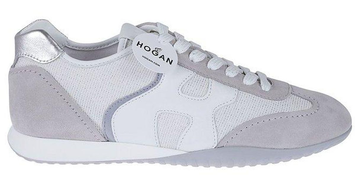 Hogan Olympiaz Laeup Sneakers in White Lyst