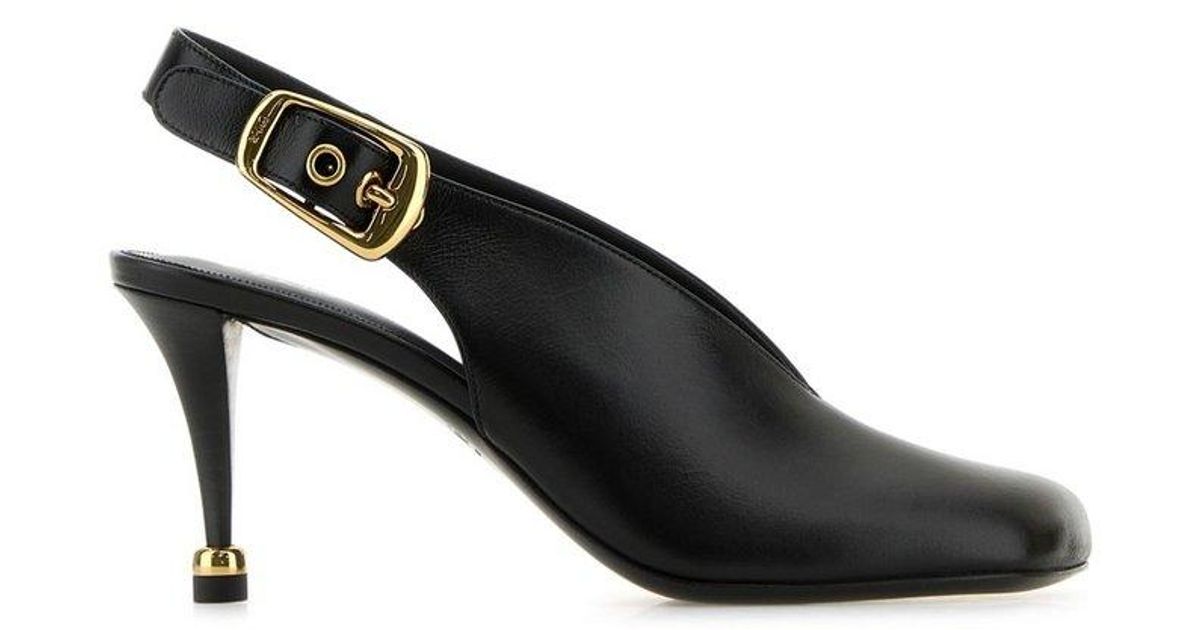 Chloe Black Slingback Heels main image 1