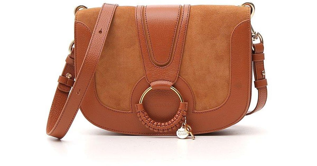 See By Chloé Hana Medium Shoulder Bag in Brown | Lyst