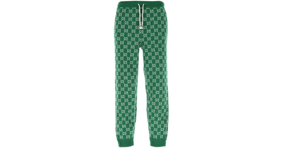 gucci monogram joggers