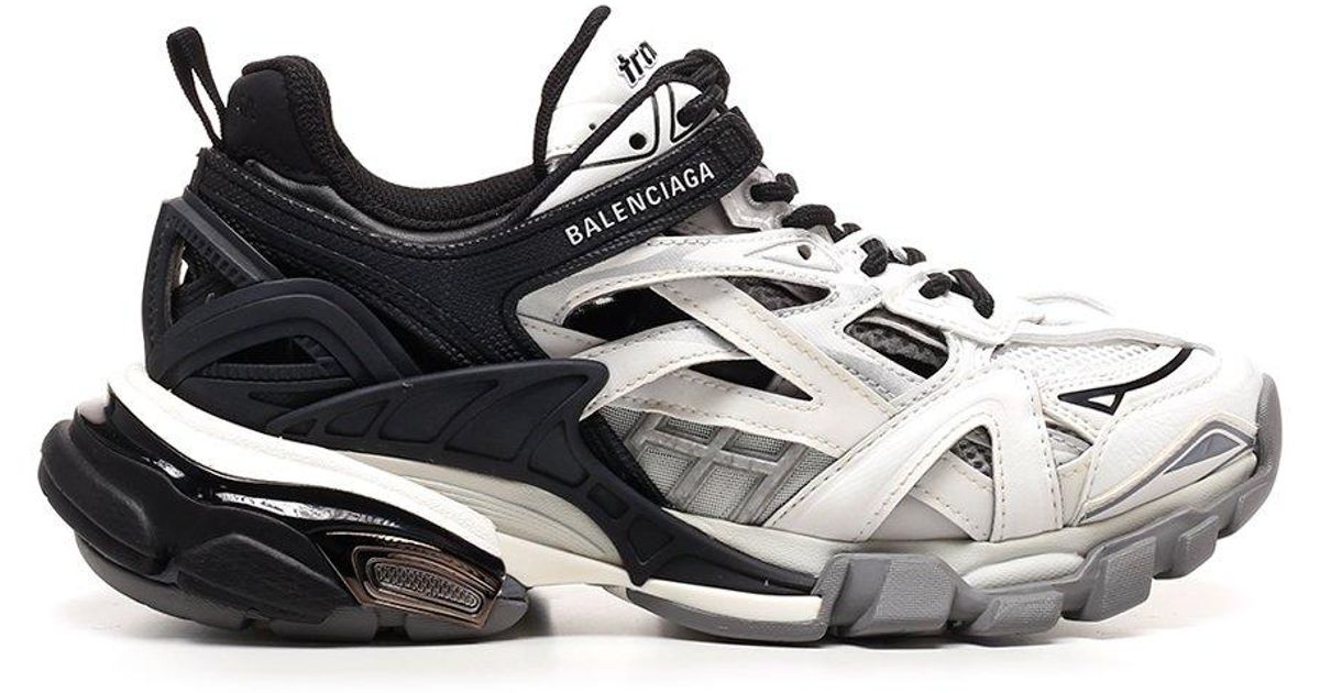 Balenciaga Synthetic Track.2 Sneakers in Black - Lyst