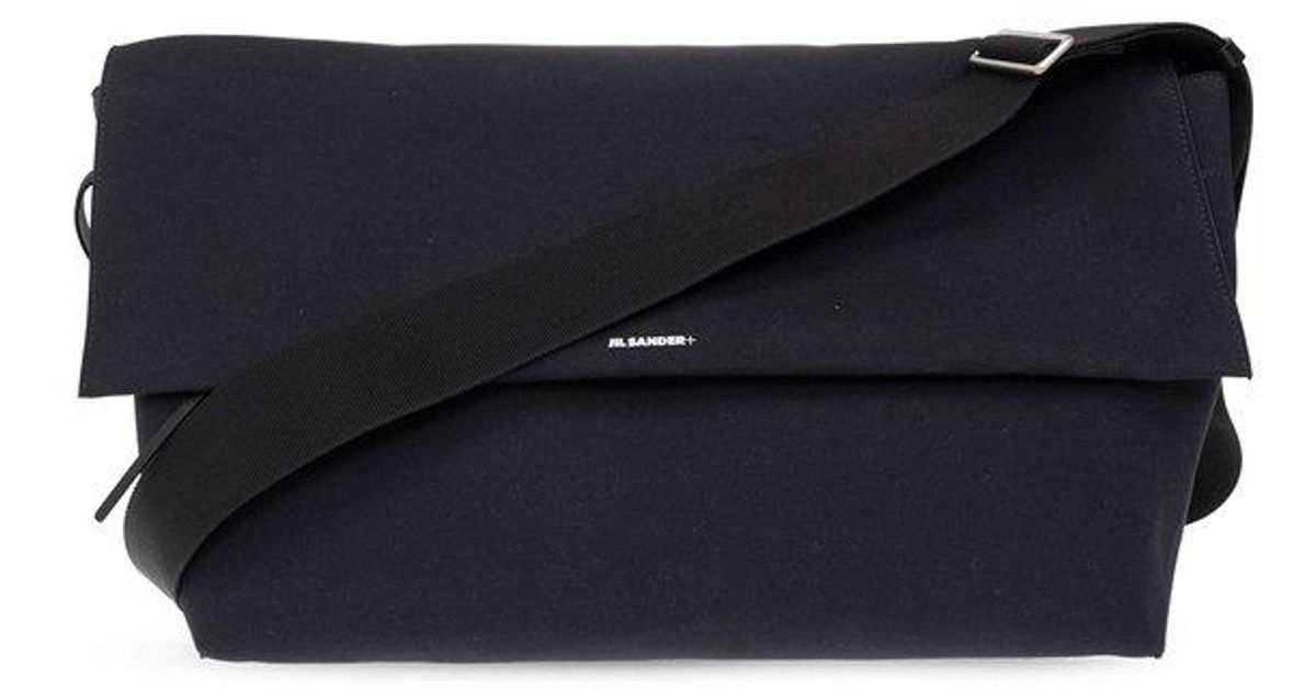 Jil SANDER+ Utility Crossbody Bag - Man Crossbody Bags Navy One Size