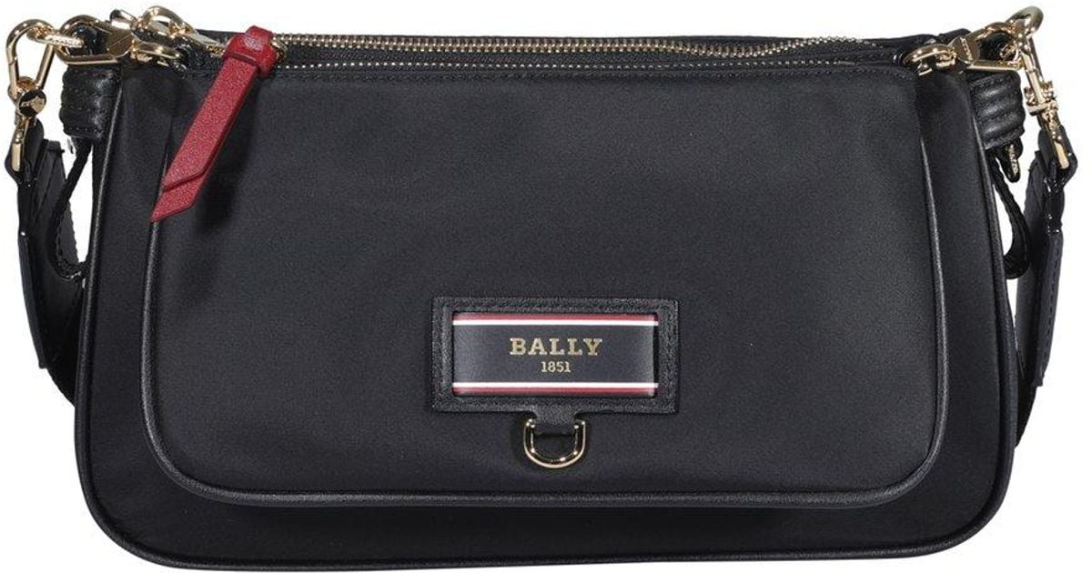 Bally Elenia Mini Crossbody Bag In Black | Lyst Australia