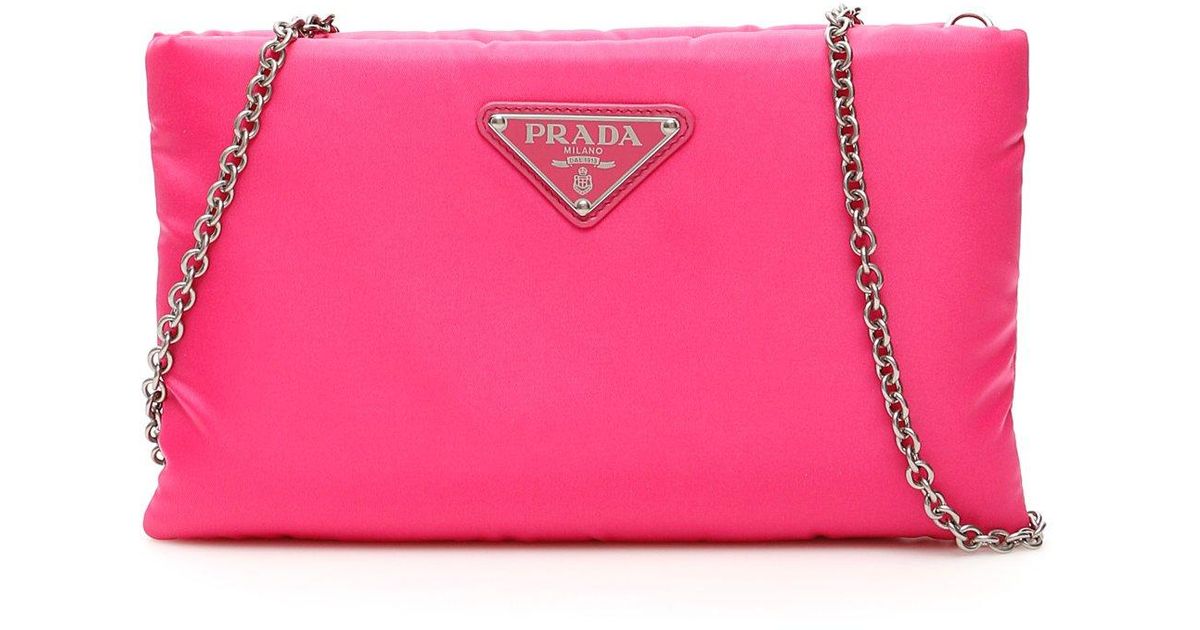 prada pouch pink