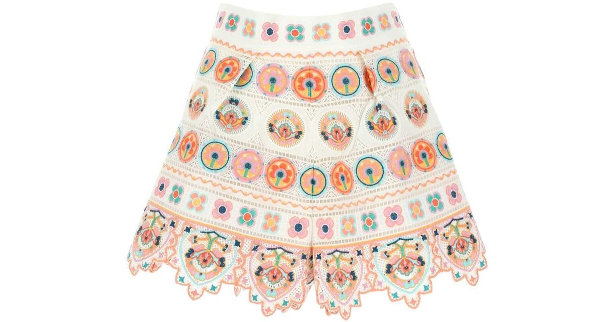 Zimmermann Embroidered Cotton Brighton 