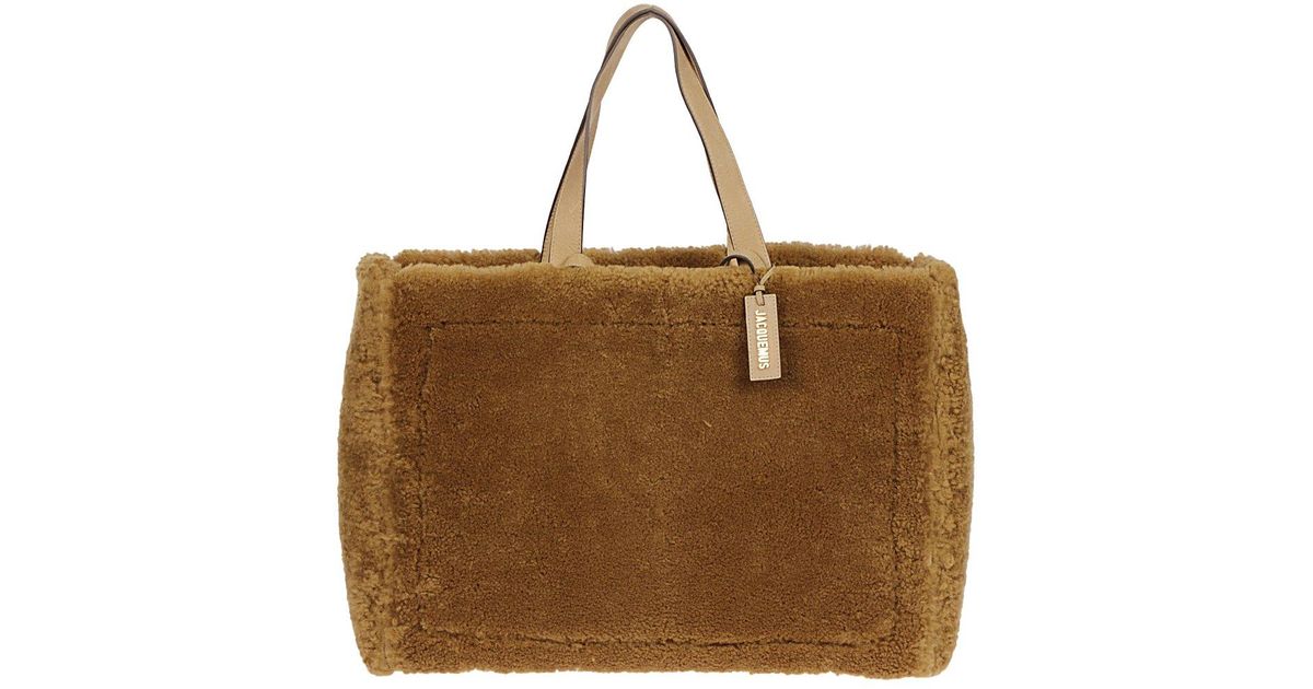 le cabas neve leather tote