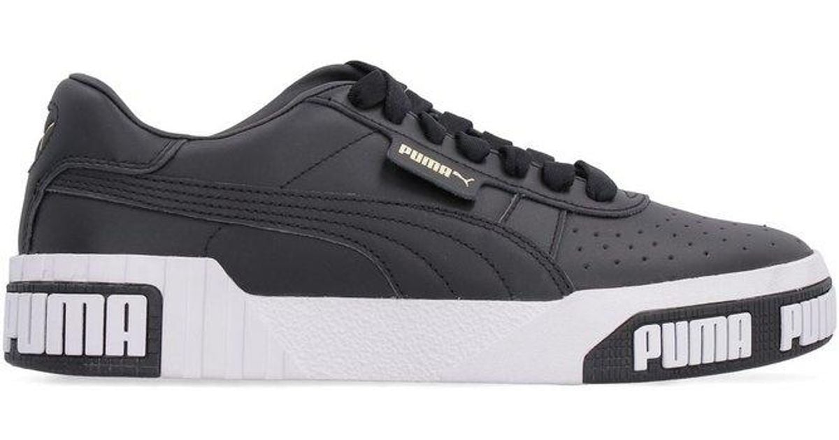 PUMA Cali Bold Low-top Sneakers in Black | Lyst