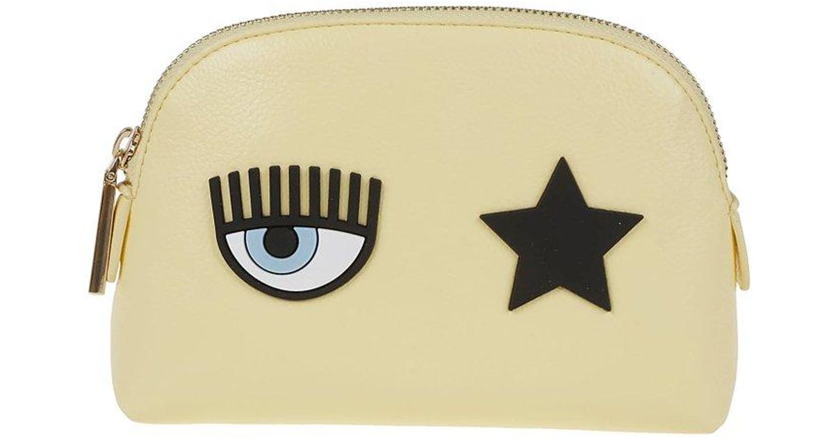 Chiara Ferragni Eye Star Logo, Sketch 07 Small Leather Goods in ...