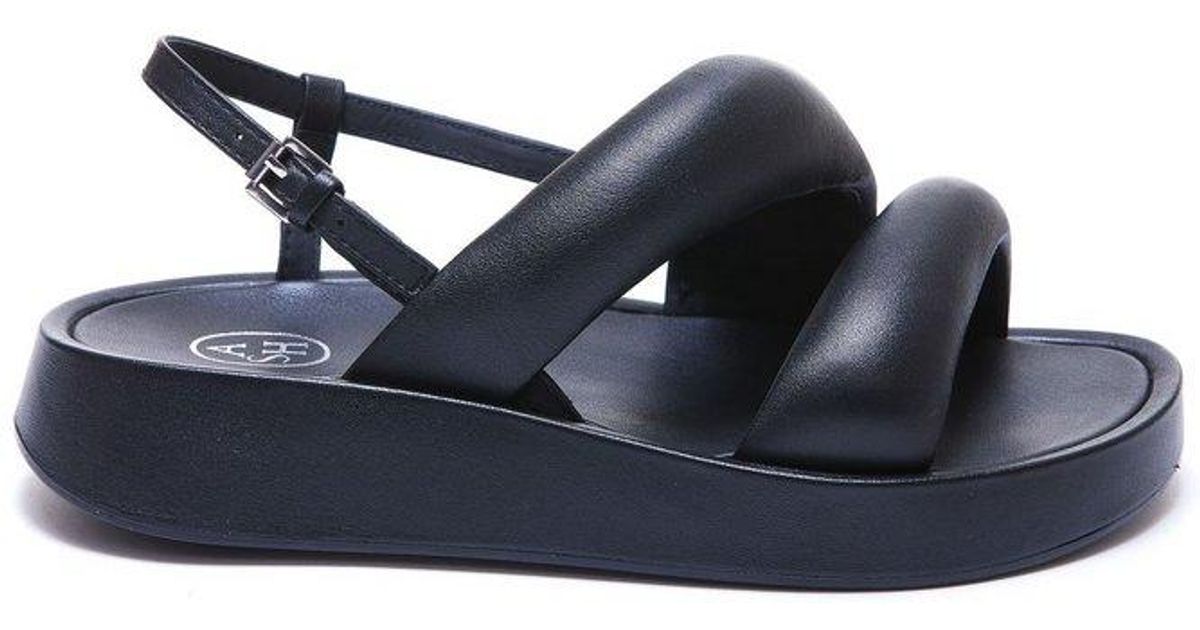 Ash Vikki Strapped Open-toe Sandals in Black | Lyst