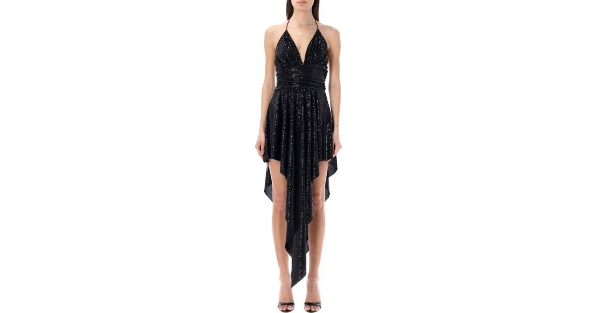 Alexandre Vauthier sequin-embellished mini dress - Silver