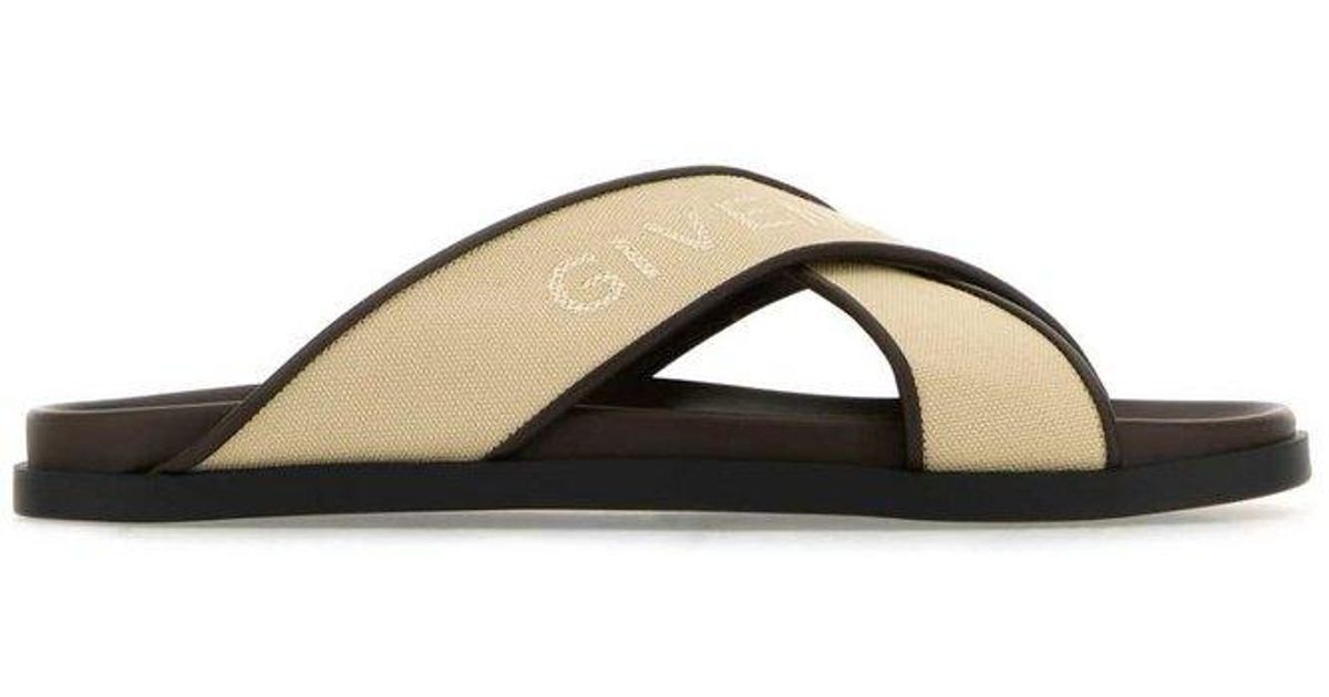 Givenchy G Plage Flat Sandals in Black for Men | Lyst