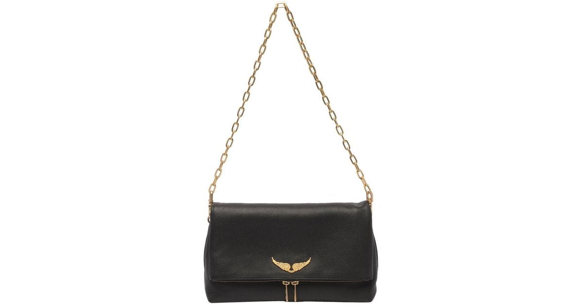 Zadig & Voltaire Rocky Crossbody Bag in Black Lyst