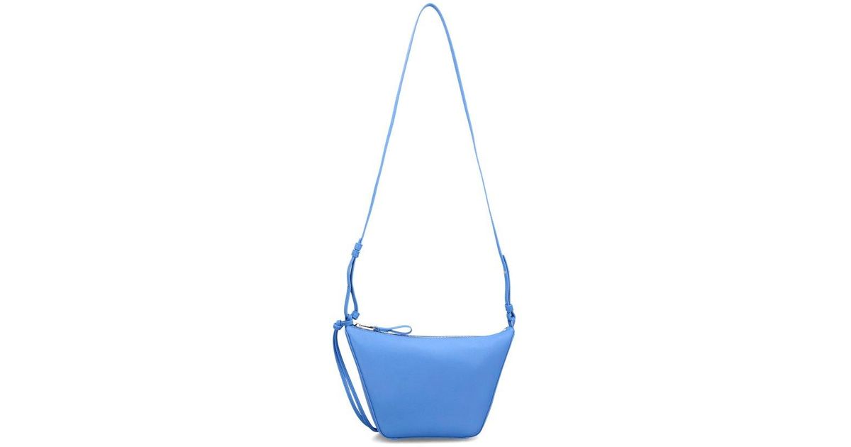 Loewe Hammock Mini Hobo Bag in Blue | Lyst