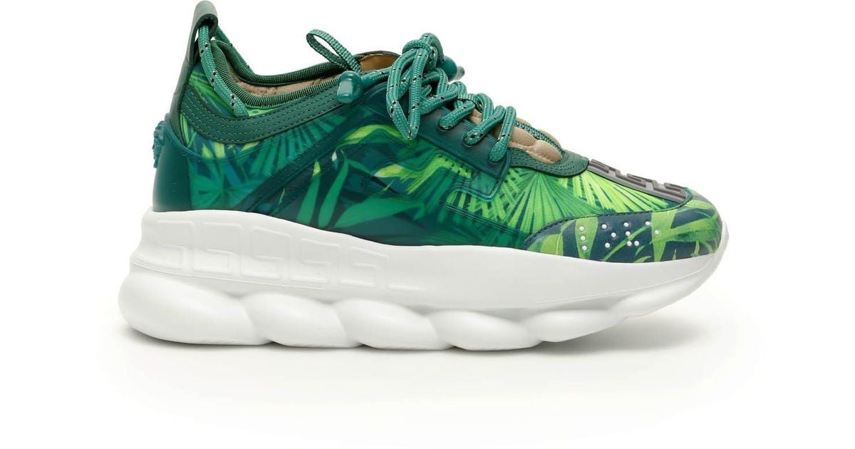 versace chain reaction neon green