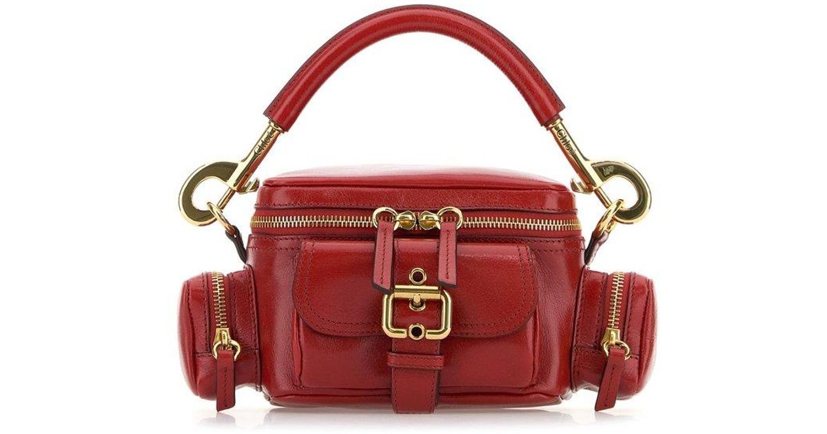 ハンドバッグ Chloe S534 Camera Bag Chloé S534 Camera Bag in Red | Lyst