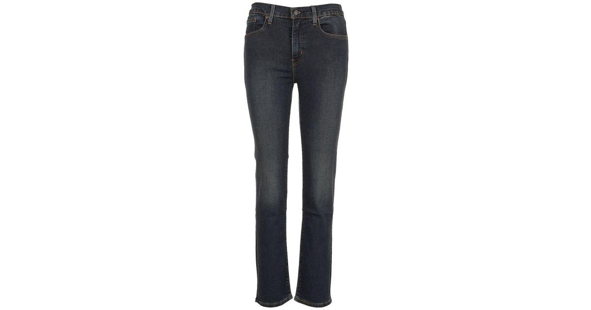 Levi's 724 high-rise slim-fit Jeans - Farfetch