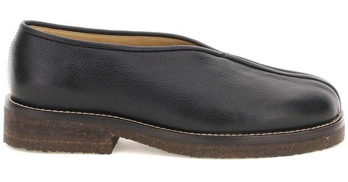 lemaire heeled loafers