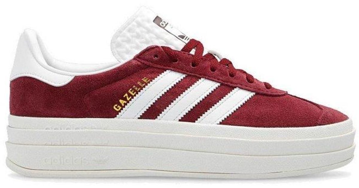 adidas Originals Gazelle Bold Sneakers in Red | Lyst Canada